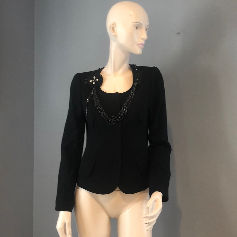 NWOT Tracy Reese Black Blazer SZ  4